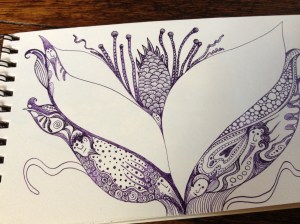 Hiding in the Petals