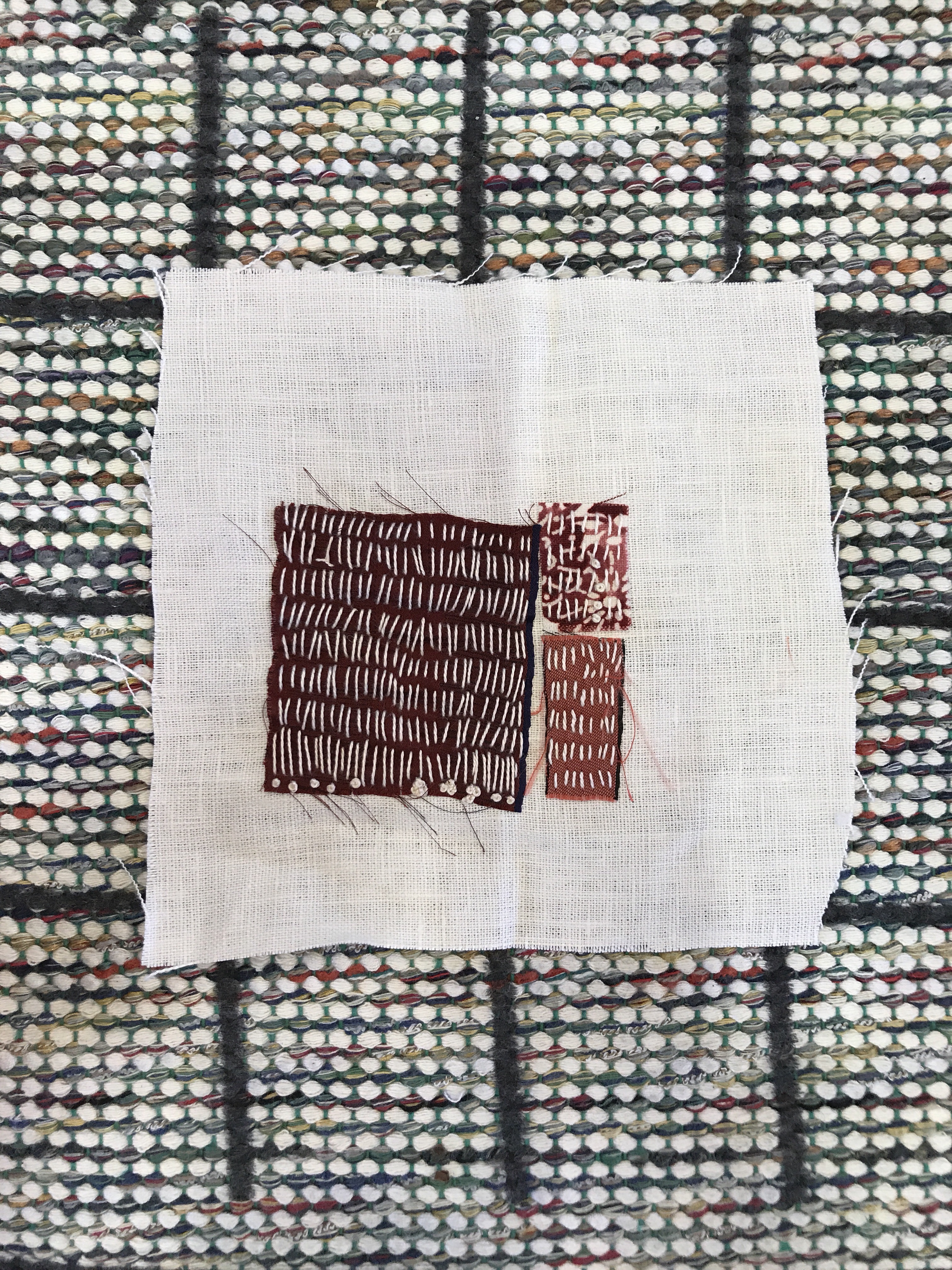 Sashiko stitching